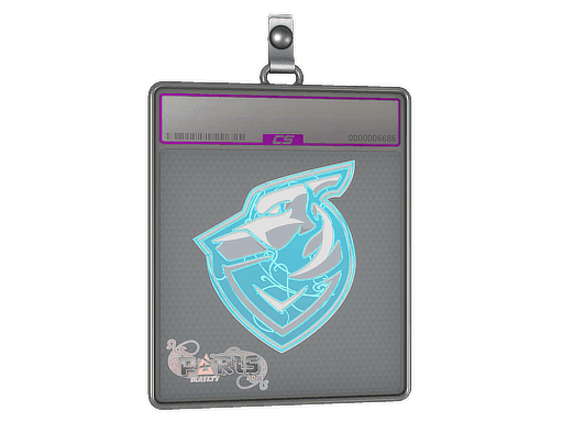 Sticker Slab | Grayhound Gaming (Holo) | Paris 2023