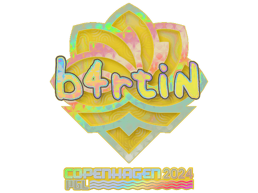 Sticker | b4rtiN (Holo) | Copenhagen 2024