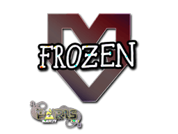 Sticker | frozen (Glitter) | Paris 2023