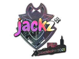 Sticker | JACKZ (Holo) | Stockholm 2021