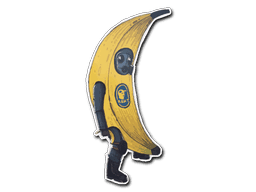 Sticker | CT in Banana