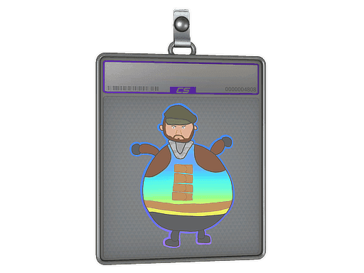 Sticker Slab | Poorly Drawn Balkan (Holo)