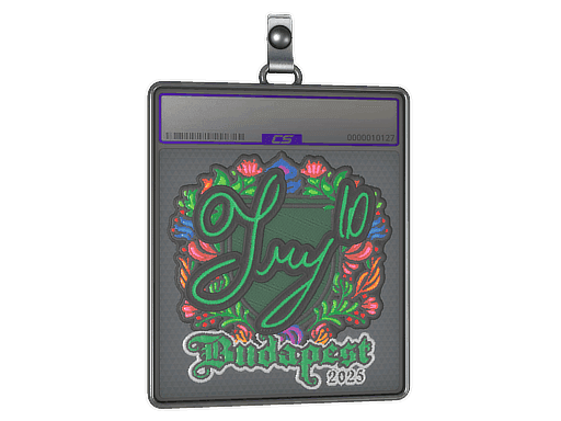 Sticker Slab | TRY (Embroidered) | Budapest 2025