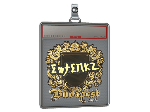 Sticker Slab | ewjerkz (Gold) | Budapest 2025