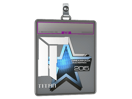 Sticker Slab | Titan (Foil) | Cluj-Napoca 2015