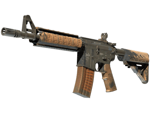 M4A4 | Poly Mag - Battle-Scarred