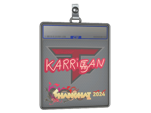 Sticker Slab | karrigan | Shanghai 2024