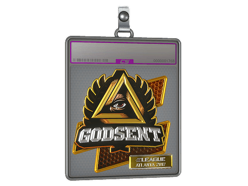 Sticker Slab | GODSENT (Foil) | Atlanta 2017