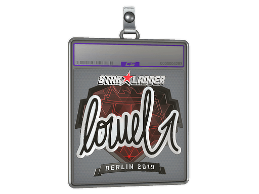 Sticker Slab | loWel (Foil) | Berlin 2019