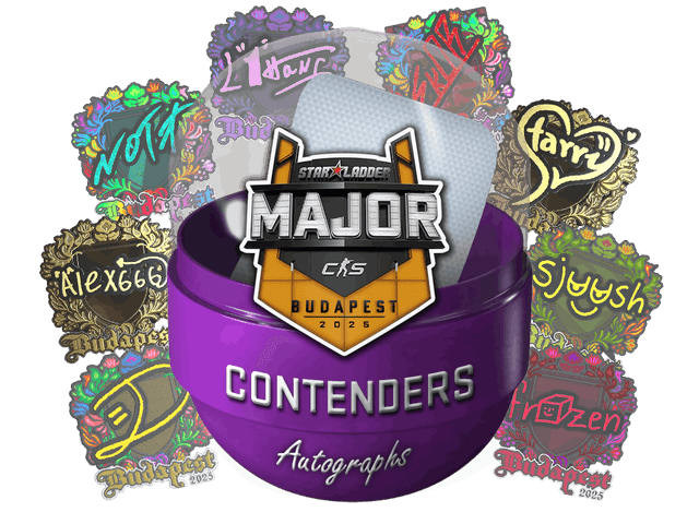 Budapest 2025 Contenders Autograph Capsule