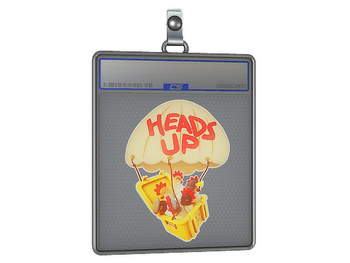 Sticker Slab | Heads Up