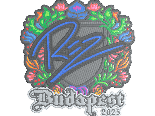 Sticker | REZ (Embroidered) | Budapest 2025
