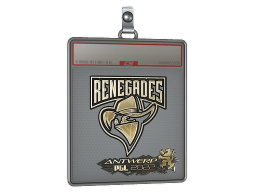 Sticker Slab | Renegades (Gold) | Antwerp 2022