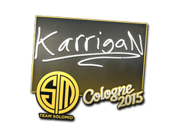 Sticker | karrigan | Cologne 2015