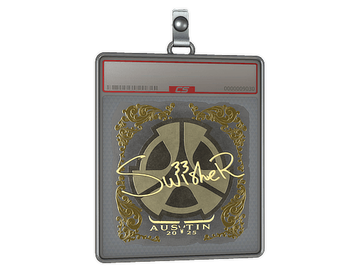 Sticker Slab | Swisher (Gold) | Austin 2025