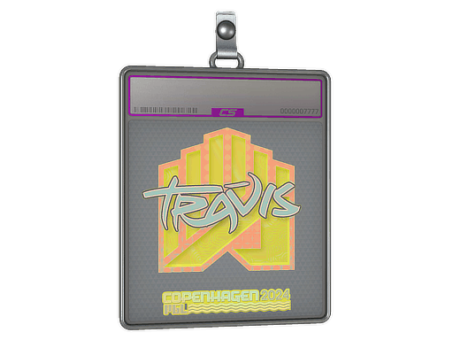 Sticker Slab | TRAVIS (Holo) | Copenhagen 2024