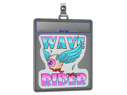 Sticker Slab | Miami Wave Rider