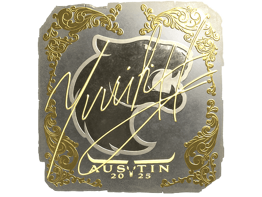 Sticker | yuurih (Gold) | Austin 2025
