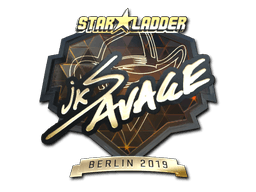 Sticker | jks (Gold) | Berlin 2019