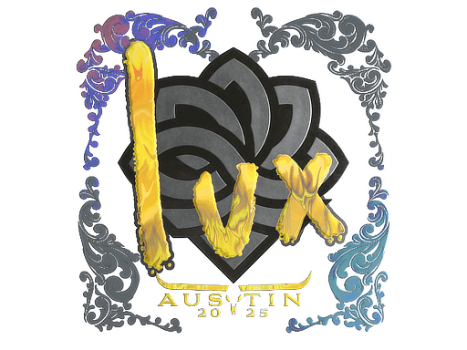 Sticker | lux (Holo) | Austin 2025