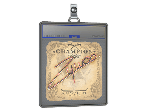 Sticker Slab | ZywOo (Champion) | Austin 2025