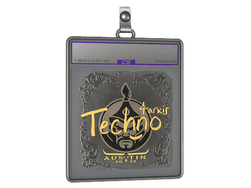 Sticker Slab | Techno4K (Foil) | Austin 2025