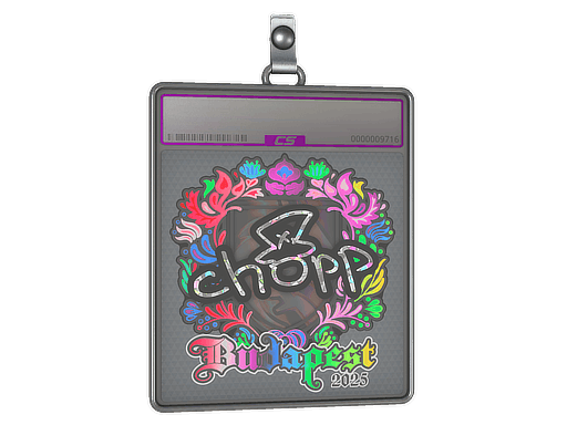 Sticker Slab | chopper (Holo) | Budapest 2025