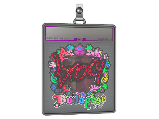 Sticker Slab | broky (Holo) | Budapest 2025