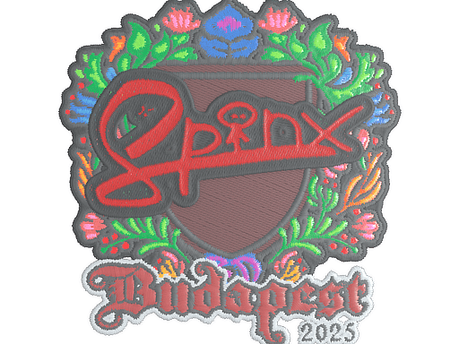 Sticker | Spinx (Embroidered) | Budapest 2025