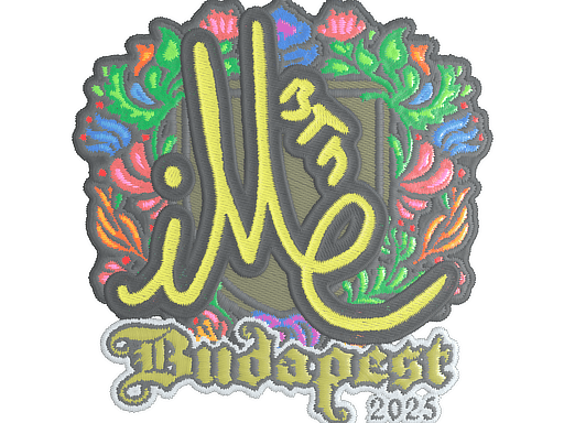Sticker | iM (Embroidered) | Budapest 2025