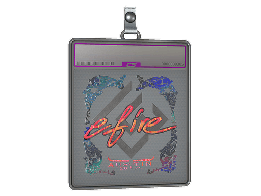 Sticker Slab | efire (Holo) | Austin 2025