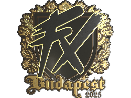Sticker | Fluxo (Gold) | Budapest 2025