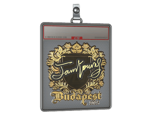 Sticker Slab | JamYoung (Gold) | Budapest 2025