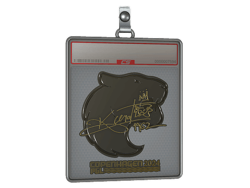 Sticker Slab | KSCERATO (Gold) | Copenhagen 2024