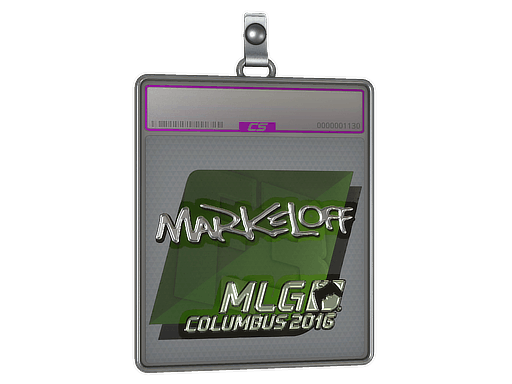 Sticker Slab | markeloff (Foil) | MLG Columbus 2016