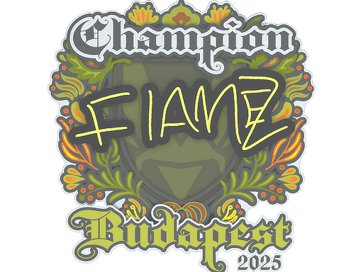 Sticker Slab | FlameZ (Champion) | Budapest 2025