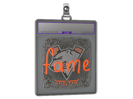 Sticker Slab | fame (Foil) | Austin 2025
