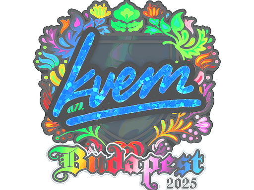 Sticker | Kvem (Holo) | Budapest 2025