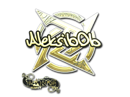 Sticker | Aleksib (Gold) | Paris 2023