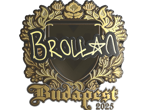 Sticker | Brollan (Gold) | Budapest 2025
