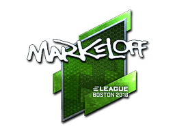 Sticker | markeloff (Foil) | Boston 2018