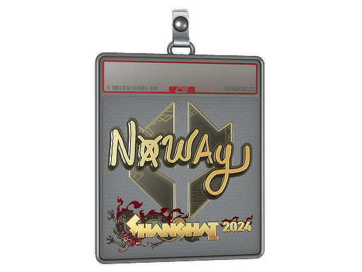 Sticker Slab | noway (Gold) | Shanghai 2024