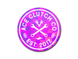 Sticker | Ace Clutch Co. (Holo)