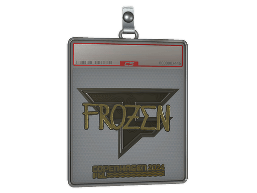 Sticker Slab | frozen (Gold) | Copenhagen 2024