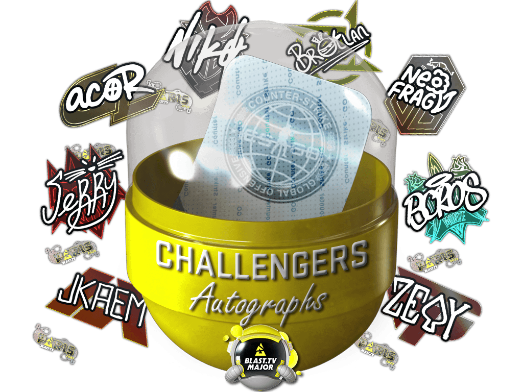 Paris 2023 Challengers Sticker Capsule