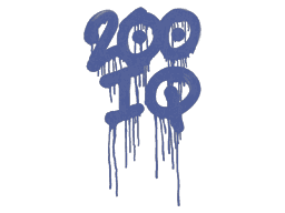Sealed Graffiti | 200 IQ (SWAT Blue)