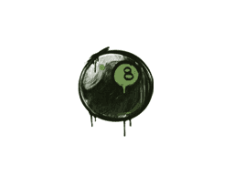 Sealed Graffiti | 8-Ball (Battle Green)