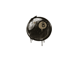 Sealed Graffiti | 8-Ball (Dust Brown)