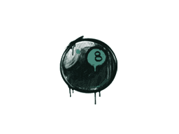 Sealed Graffiti | 8-Ball (Frog Green)