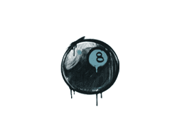 Sealed Graffiti | 8-Ball (Wire Blue)